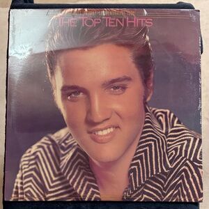 Sealed Elvis Presley Commemorative Issue The Top Ten Hits Vinyl Record